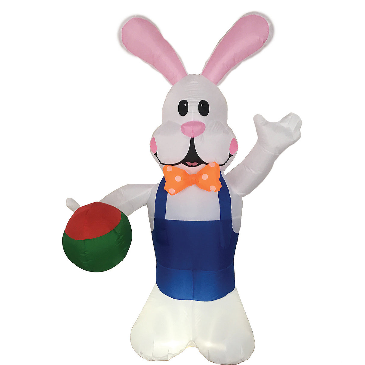 Inflatable Bunny Decoration for Easter Parties and Spring Yard Celebrations