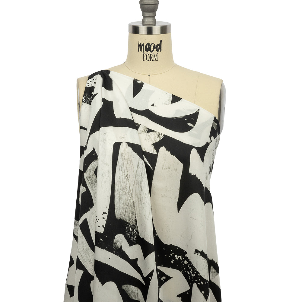Rayon Challis - Black and White Graffiti Letters - Wall of Fame Print - Mood Exclusive Metro Collection