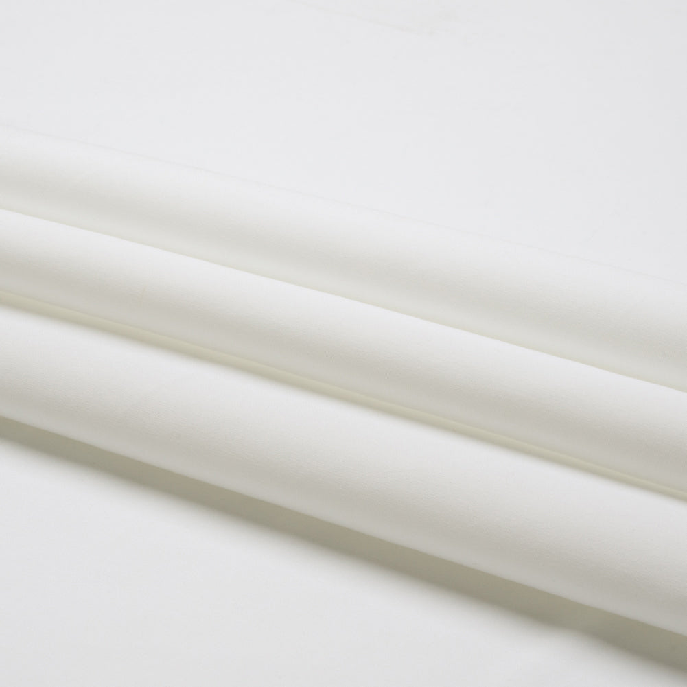 Recycled Polyester Swim Trunk Fabric - White - Mood Exclusive Malibu Collection