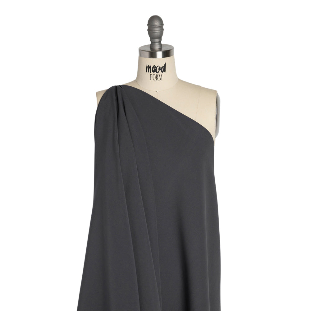 Recycled Polyester Swim Trunk Fabric - Anthracite - Mood Exclusive Malibu Collection