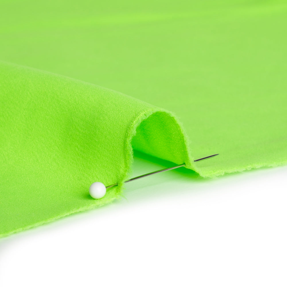 Recycled Polyester Swim Trunk Fabric - Acid Green - Mood Exclusive Malibu Collection