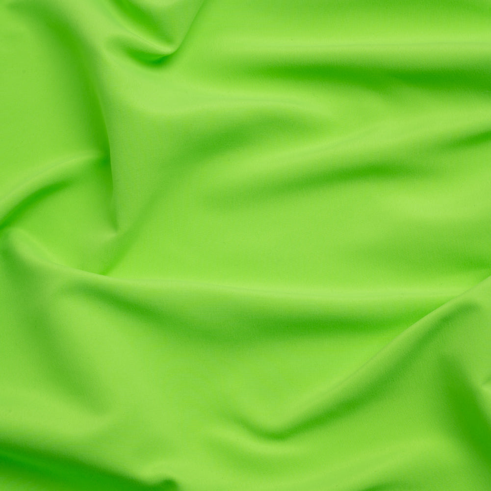 Recycled Polyester Swim Trunk Fabric - Acid Green - Mood Exclusive Malibu Collection