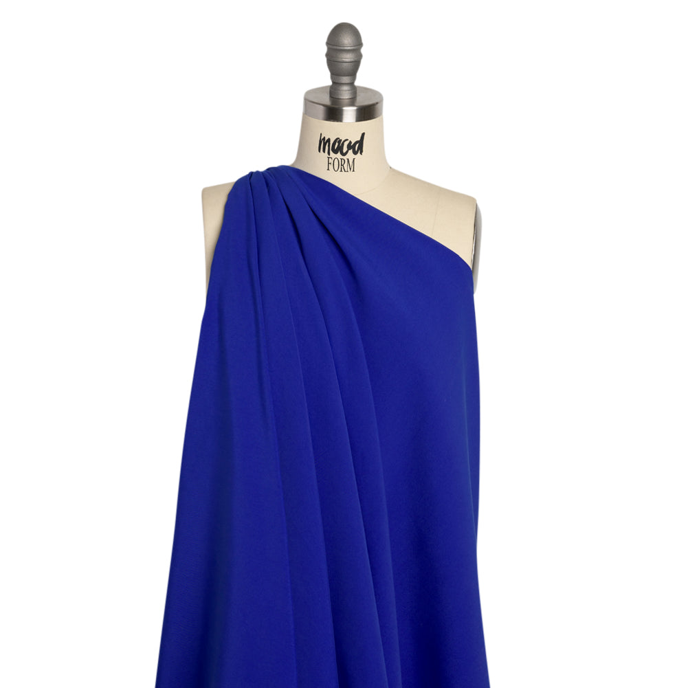Recycled Polyester Swim Trunk Fabric - Cobalt - Mood Exclusive Malibu Collection