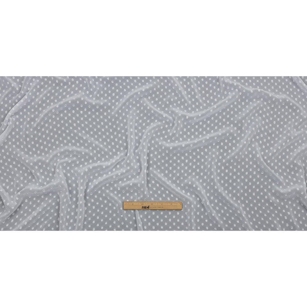 Polyester Swiss Dot - White - Mood Exclusive Annamae Collection