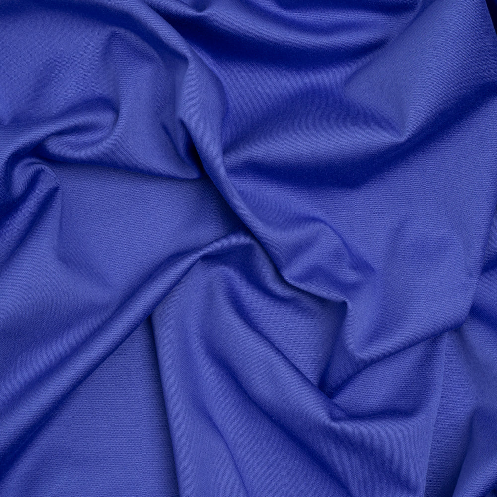 Stretch Cotton Sateen - Cobalt Blue - Mood Exclusive Carlos Collection