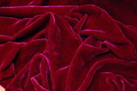 1 Yard Premium Silk Rayon Velvet Fabric Luxurious Soft Texture for Apparel and Upholstery 45 Inch Width