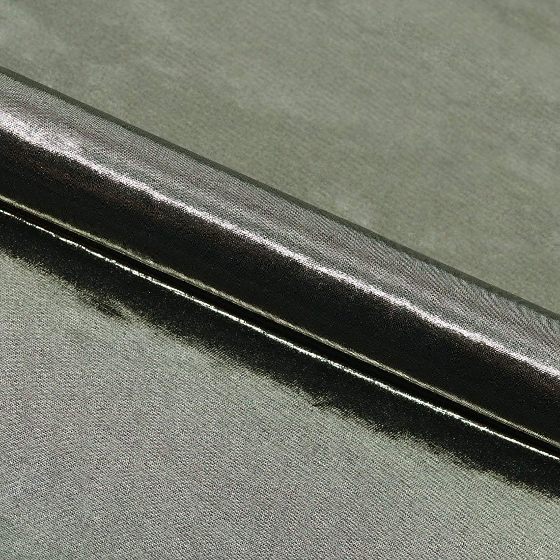 Foiled Spandex Black Metallic