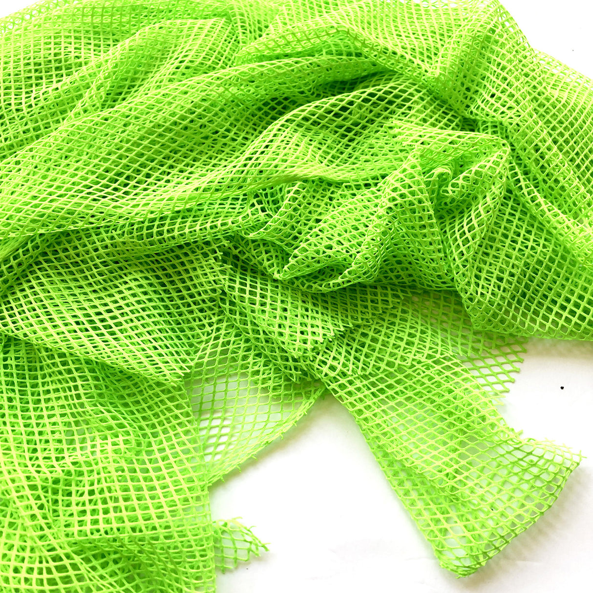 Small Diamond Fishnet Mesh Polyester Stretch Fabric - 10 Color Options, 58/60" Wide