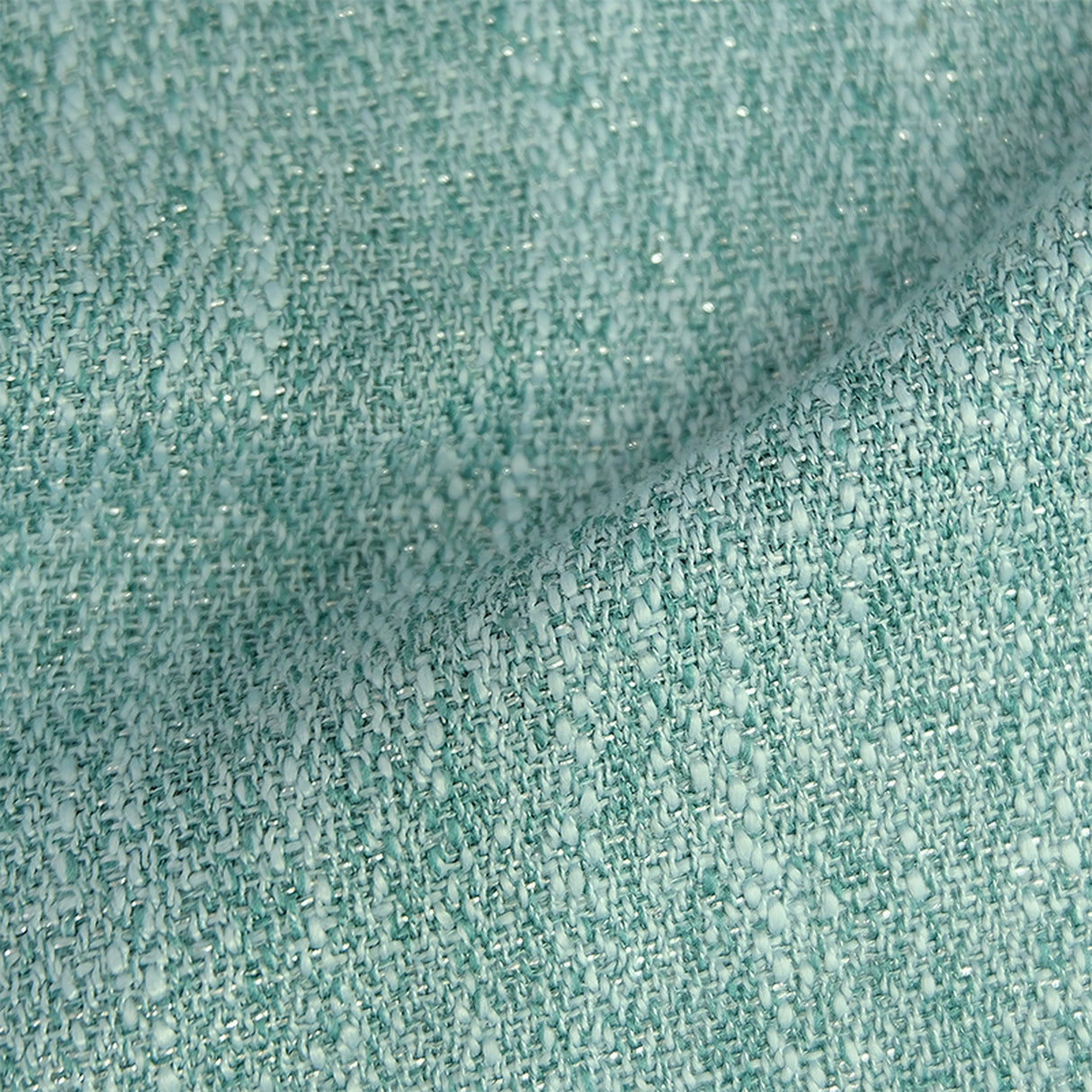 Metallica Polyester Fabric - Solid Linen Look, Metallic Shimmer, 55" Width (1 Yard)