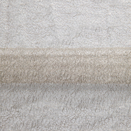 1 Yard Metallic Susumi Tulle Lace Fabric, 58/60" Wide 100% Polyester