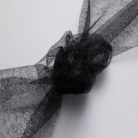 1 Yard Metallic Susumi Tulle Lace Fabric, 58/60" Wide 100% Polyester