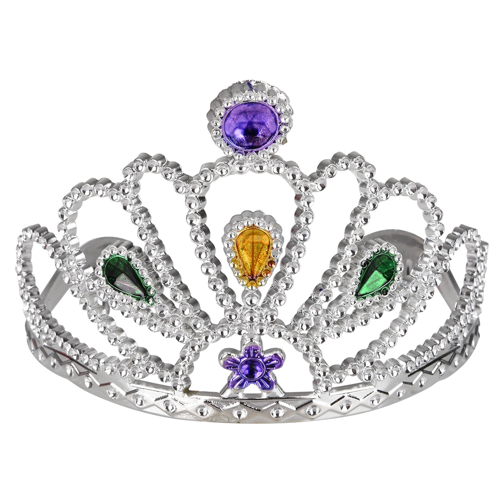 Mardi Gras Rhinestone Tiara (1 DZ)