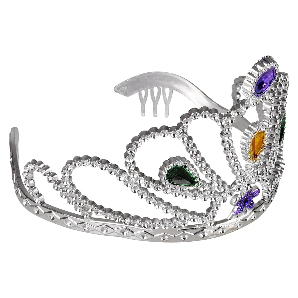 Mardi Gras Rhinestone Tiara (1 DZ)