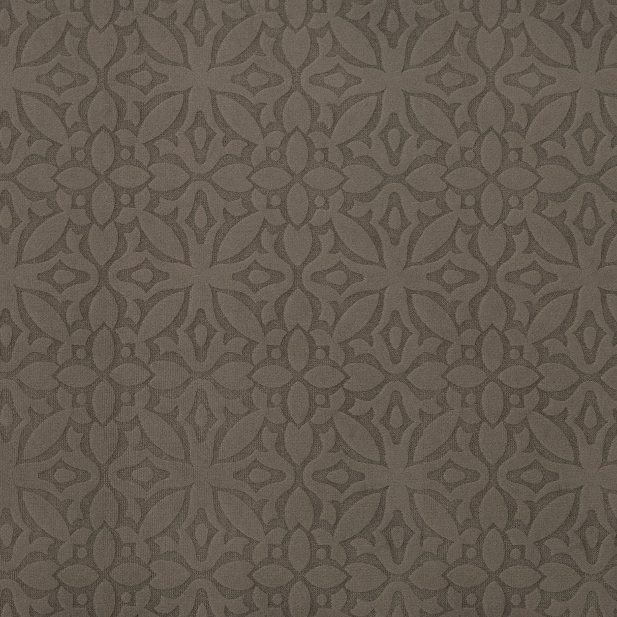 Embossed Velvet Upholstery Fabric Milos Moroccan Tile Pattern