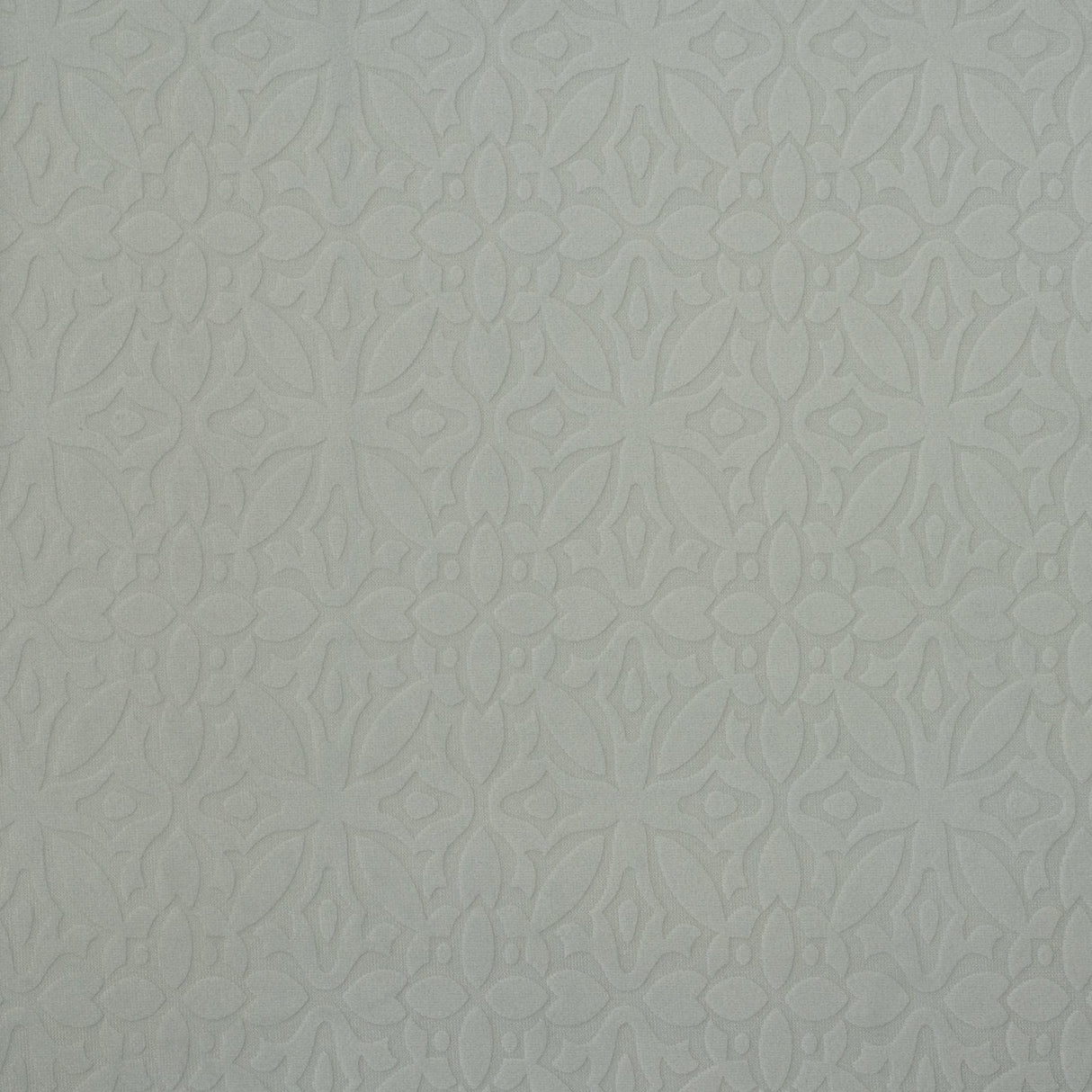 Embossed Velvet Upholstery Fabric Milos Moroccan Tile Pattern