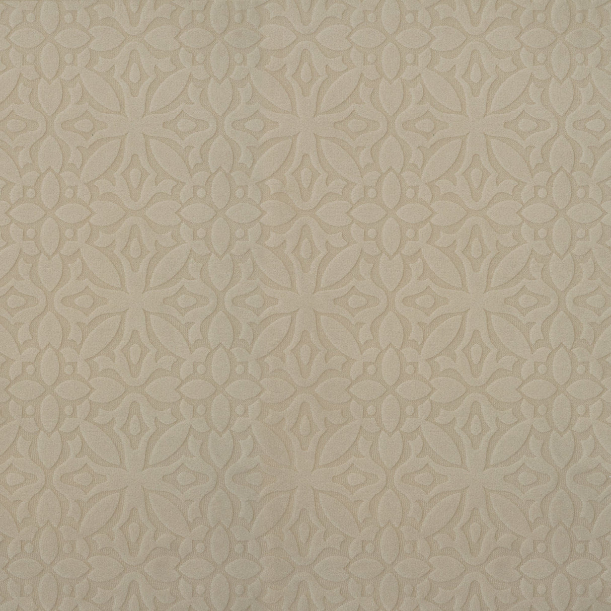 Embossed Velvet Upholstery Fabric Milos Moroccan Tile Pattern