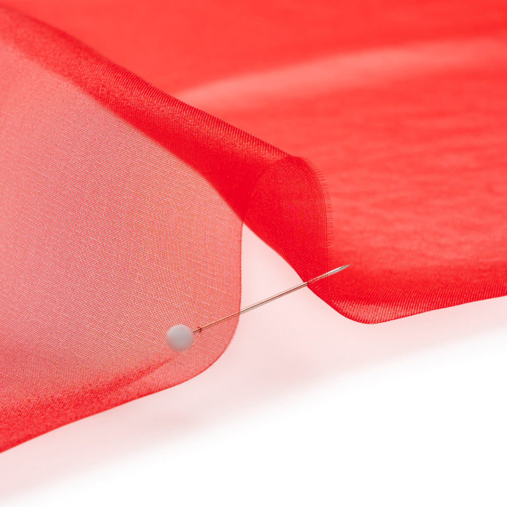 Polyester Organza - Red - Luscinia Collection by Mood