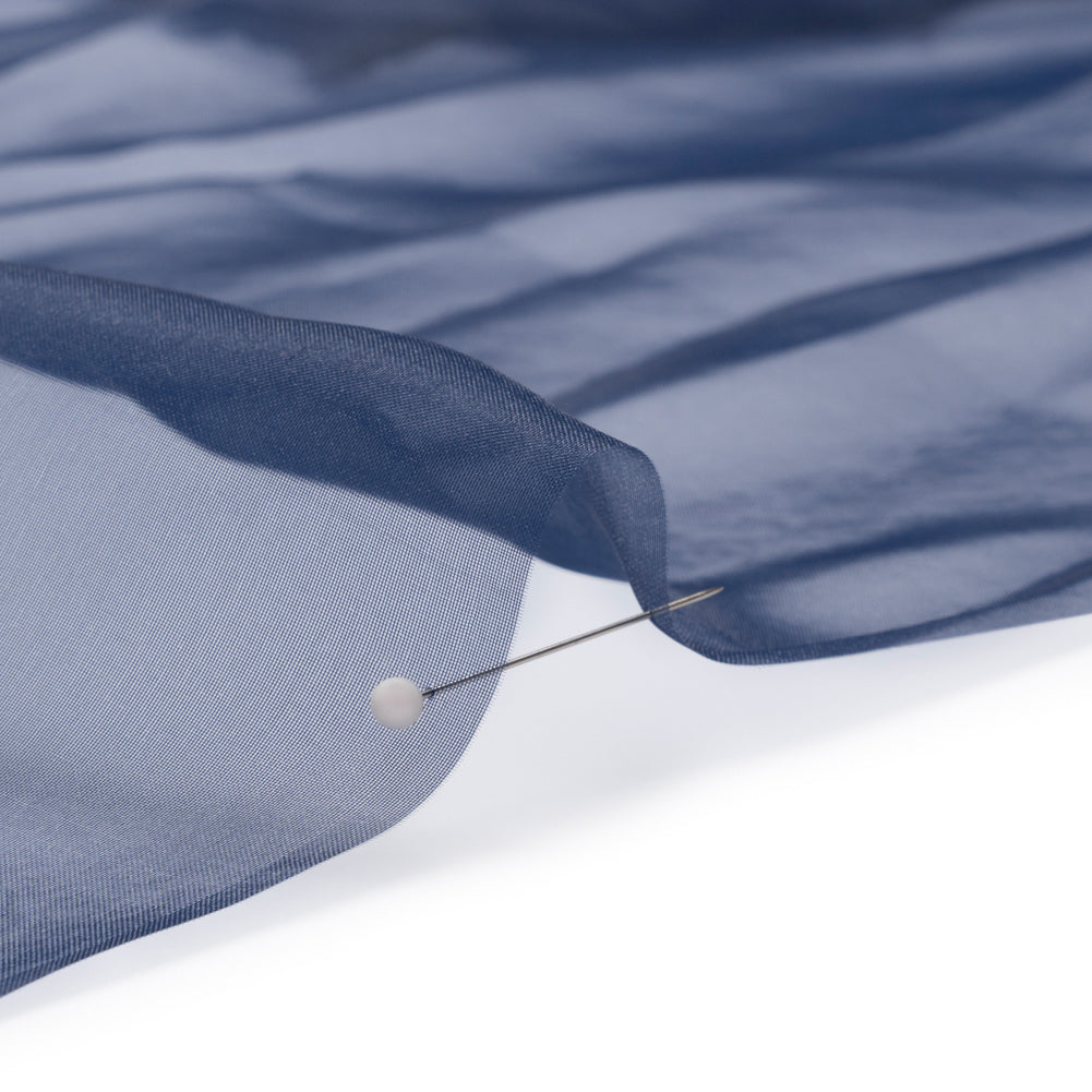 Polyester Organza - Navy - Luscinia Collection by Mood