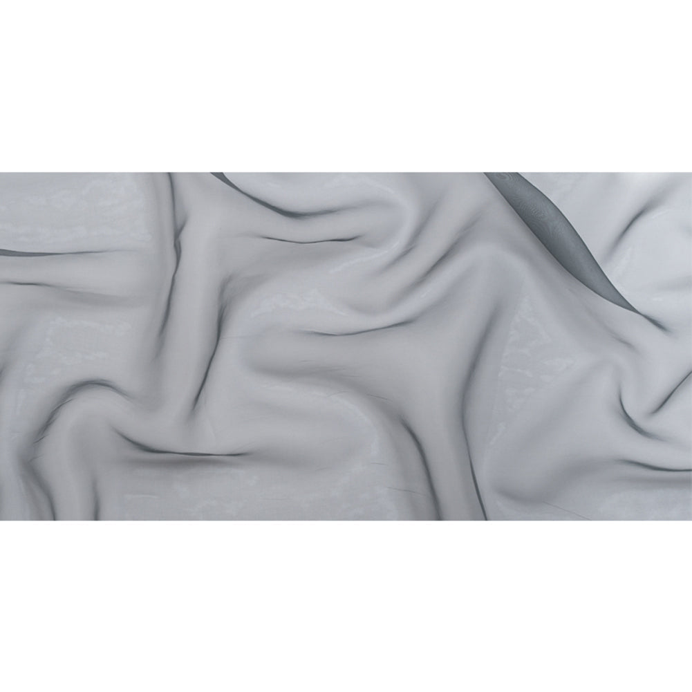 Polyester Organza - Charcoal Gray - Luscinia Collection by Mood