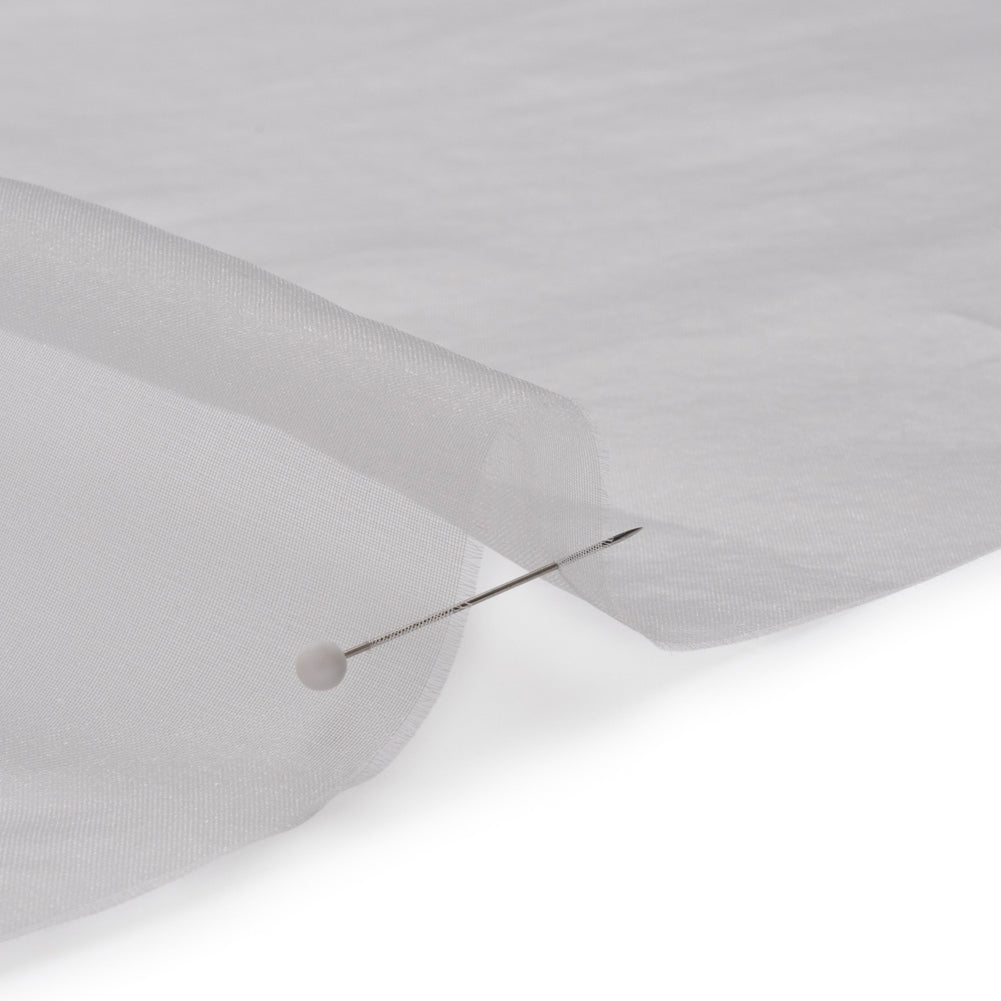 Polyester Organza - Silver - Luscinia Collection by Mood