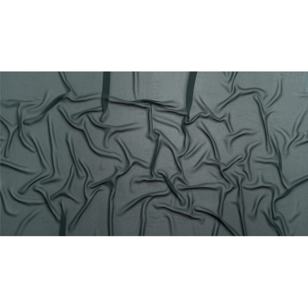 Polyester High-Multi Chiffon - Charcoal Gray - Netta Collection by Mood