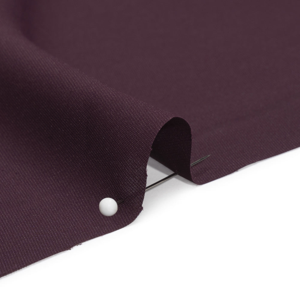 Polyester Double Georgette - Eggplant - Mimosa Collection by Mood