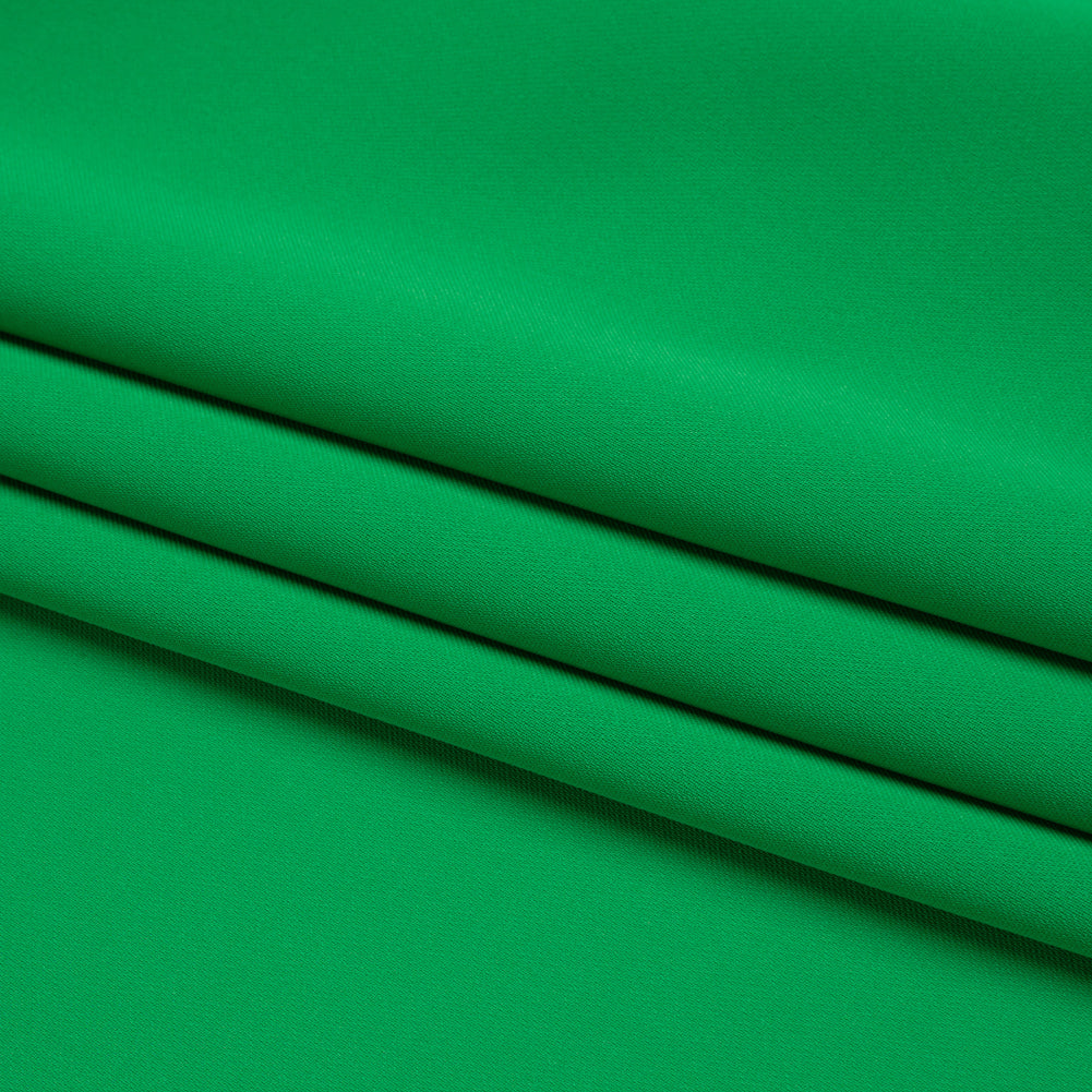 Polyester Double Georgette - Kelly Green - Mimosa Collection by Mood