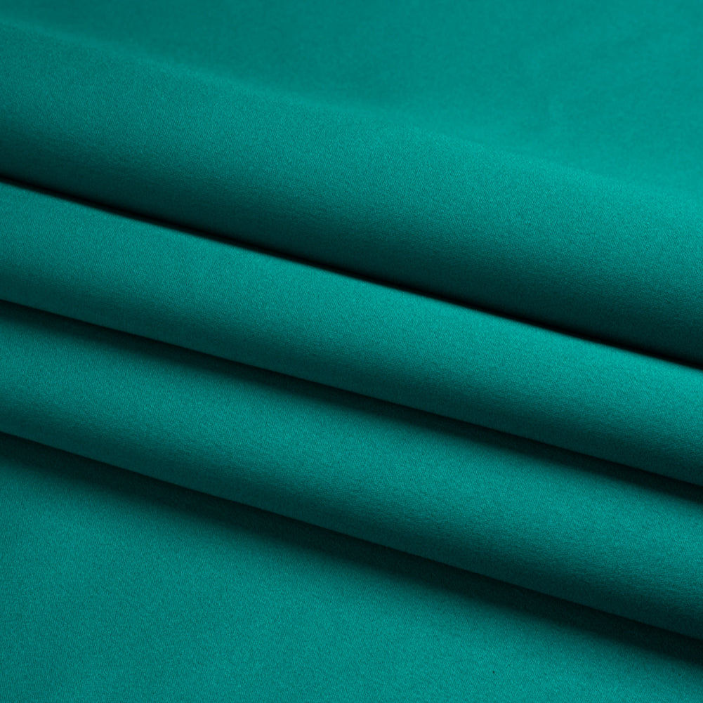 Premium Polyester Satin - Deep Teal - Gavia Collection by Mood