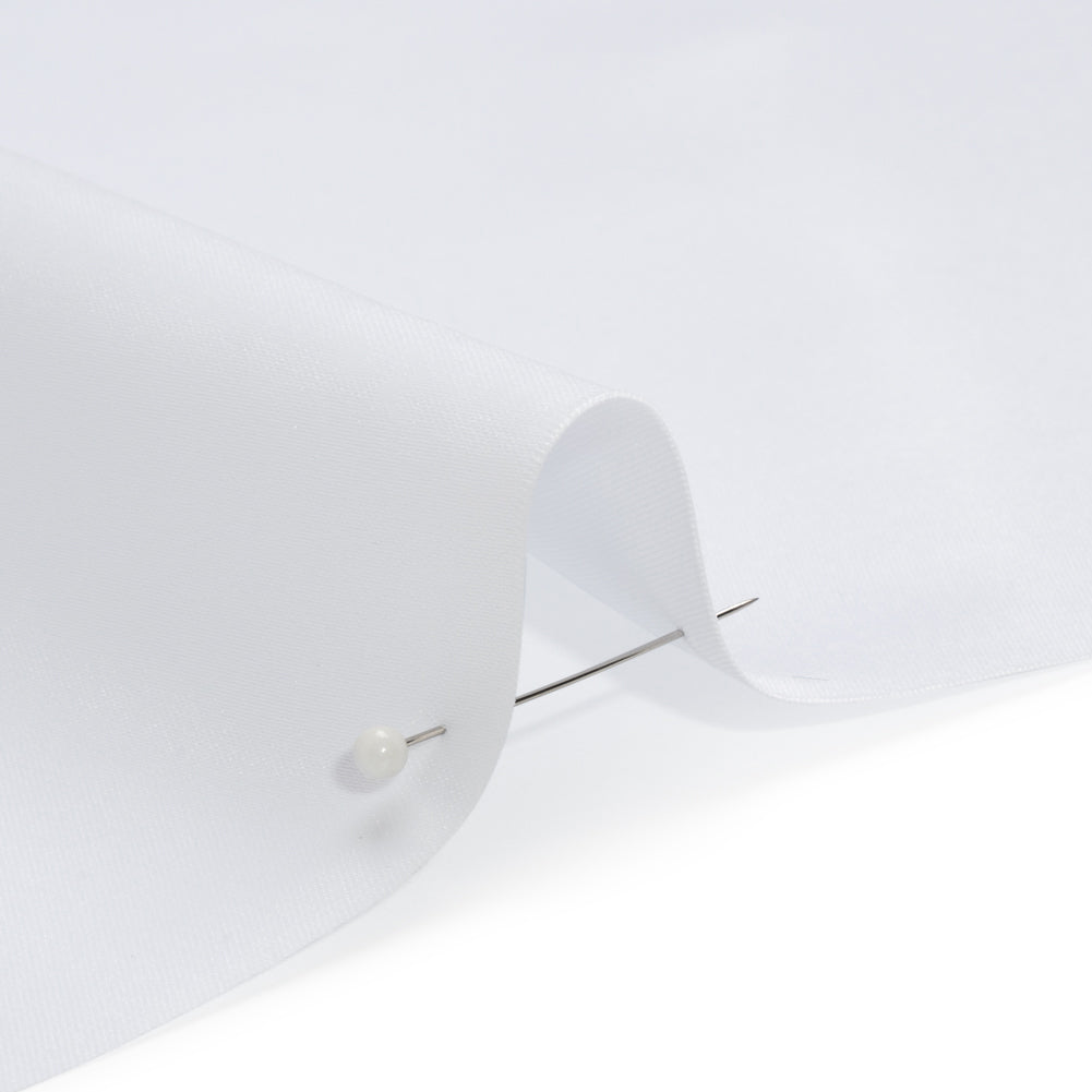 Polyester Satin - White - Anas Collection by Mood