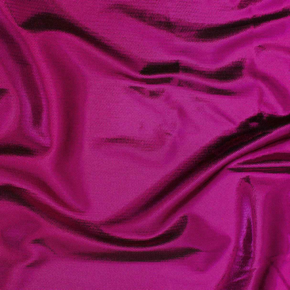 Polyester Foil Spandex Fabric 60" Metallic