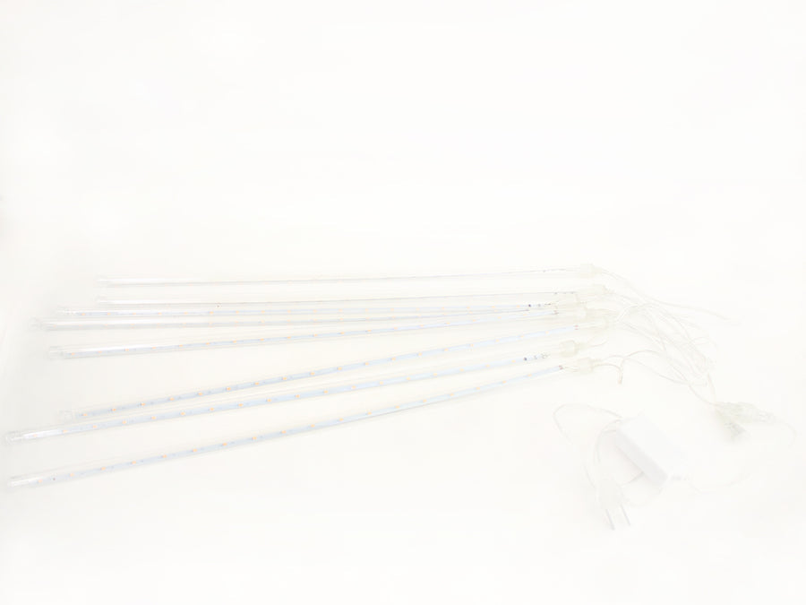 8 Tubes Snowfall 50cm Pink Color