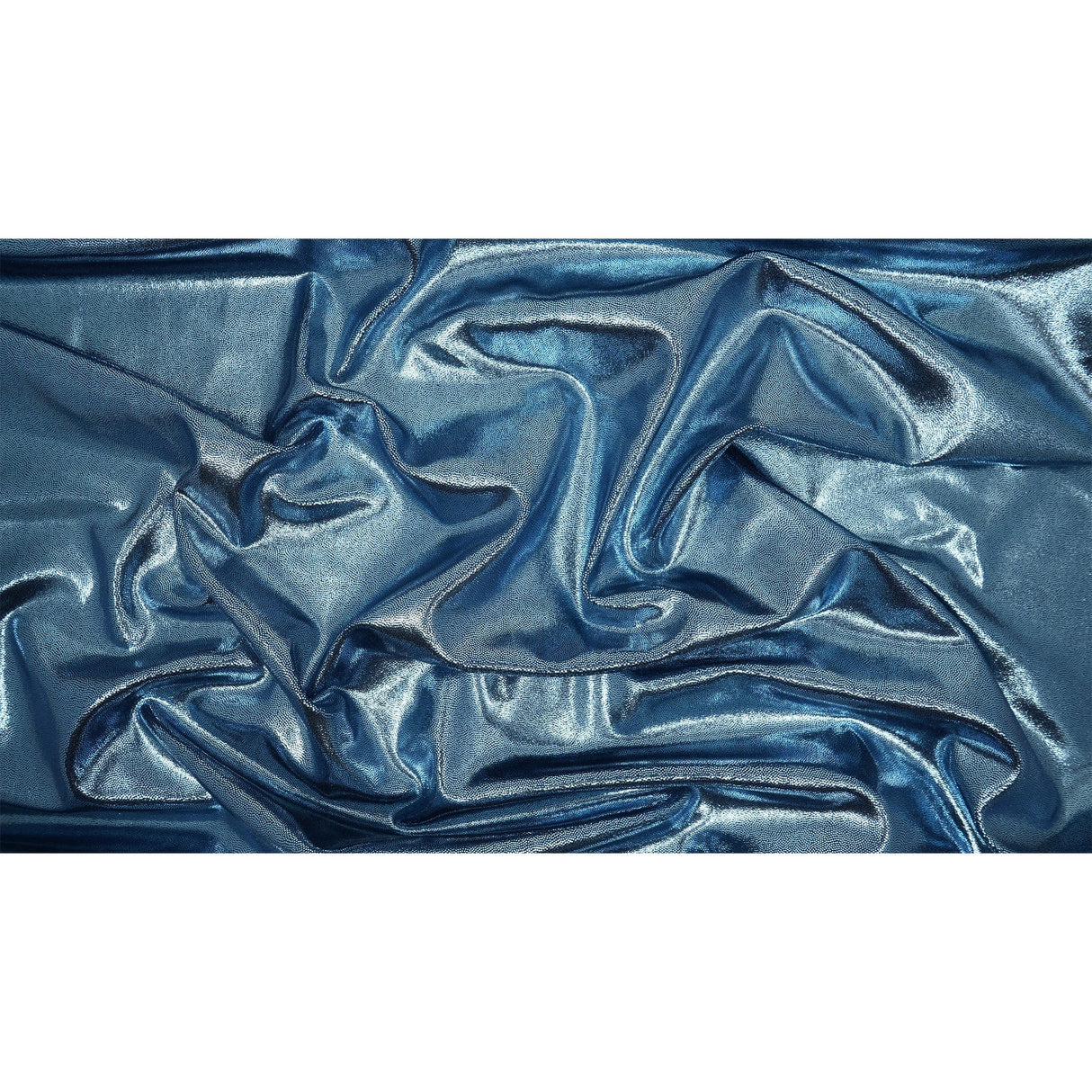 Mystique Foiled Spandex Nylon Spandex Fabric - All-Over Foil Print, 54" Width, 4-Way Stretch (1 Yard)