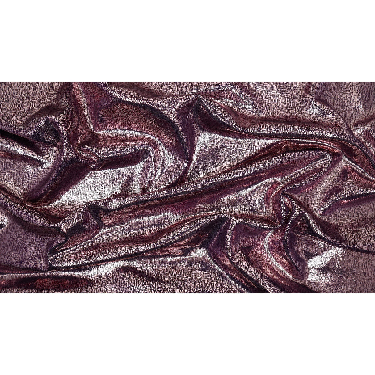 Mystique Foiled Spandex Nylon Spandex Fabric - All-Over Foil Print, 54" Width, 4-Way Stretch (1 Yard)