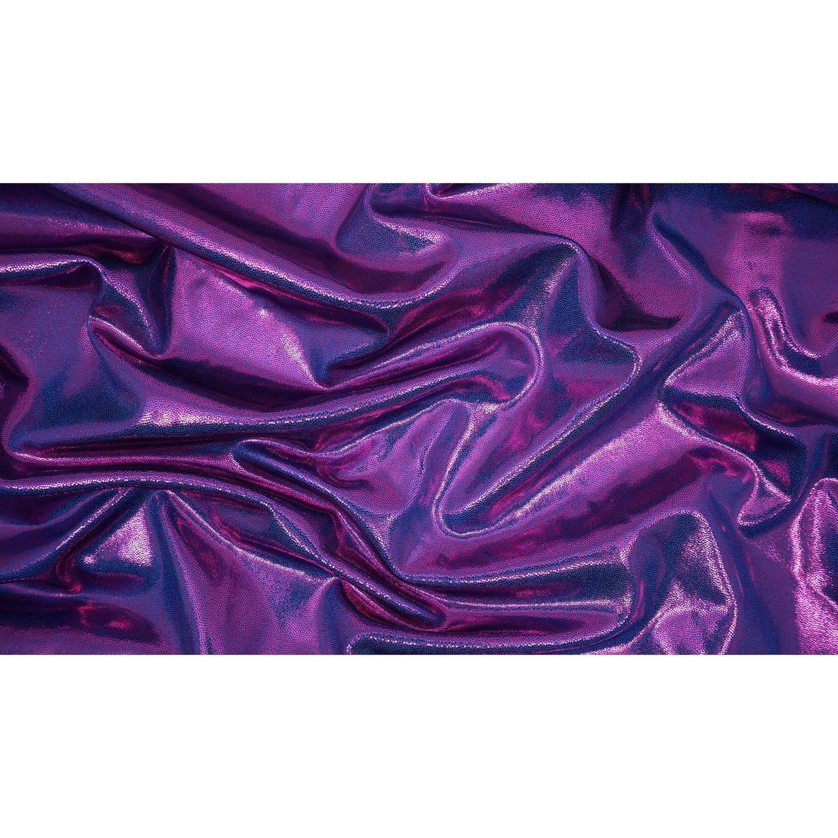 Mystique Foiled Spandex Nylon Spandex Fabric - All-Over Foil Print, 54" Width, 4-Way Stretch (1 Yard)