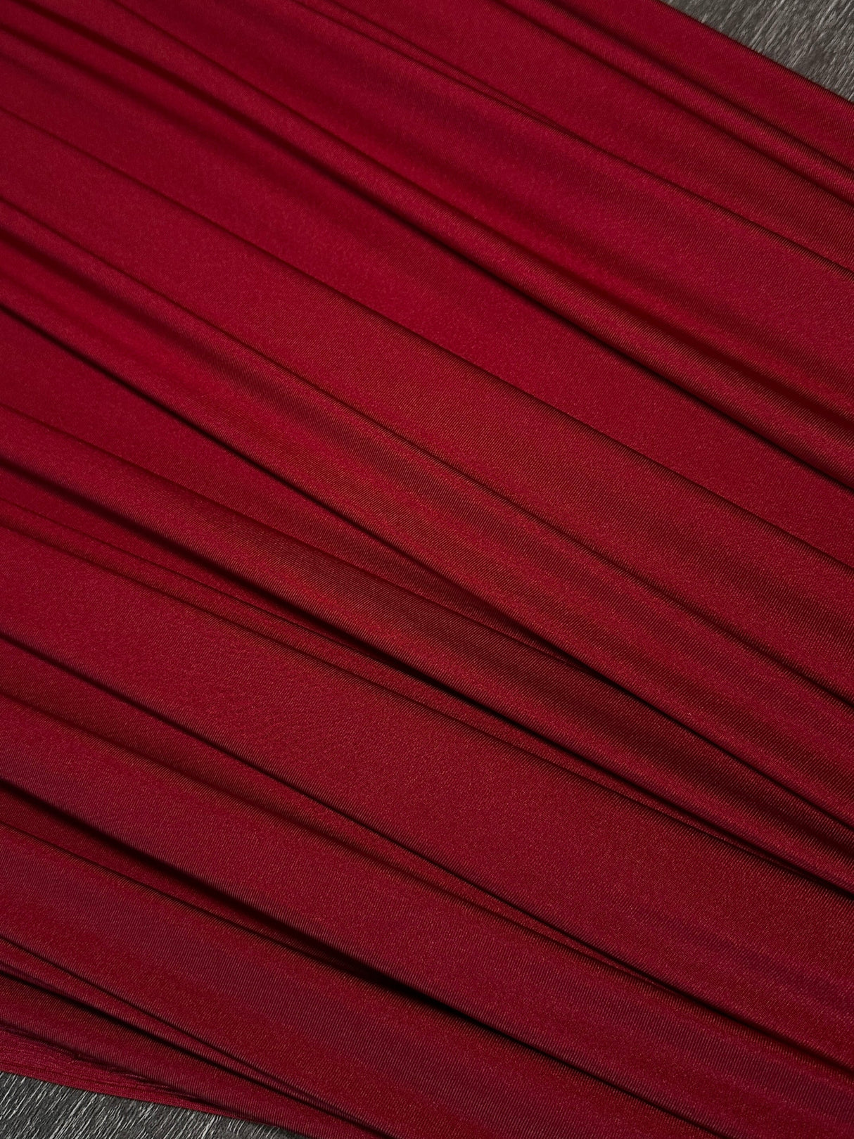Shiny Yoga Spandex Burgundy