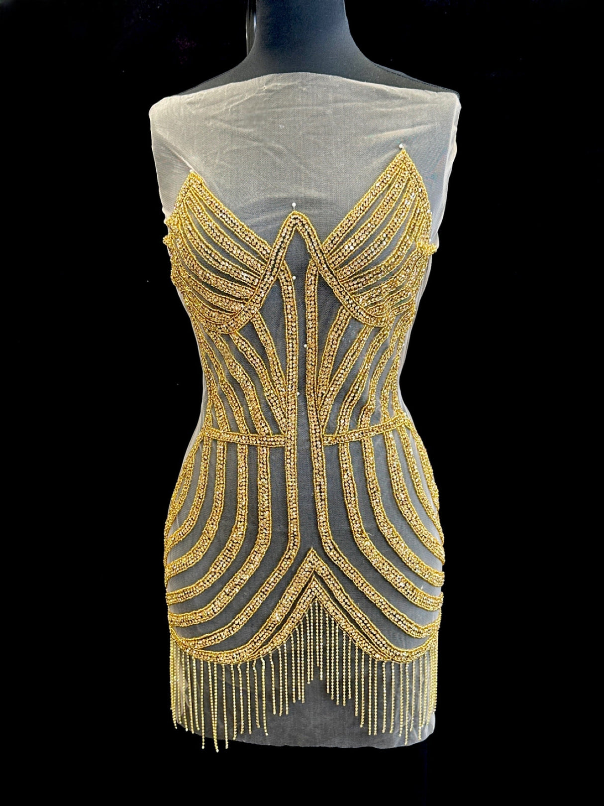 Rhinestone Bodice Applique