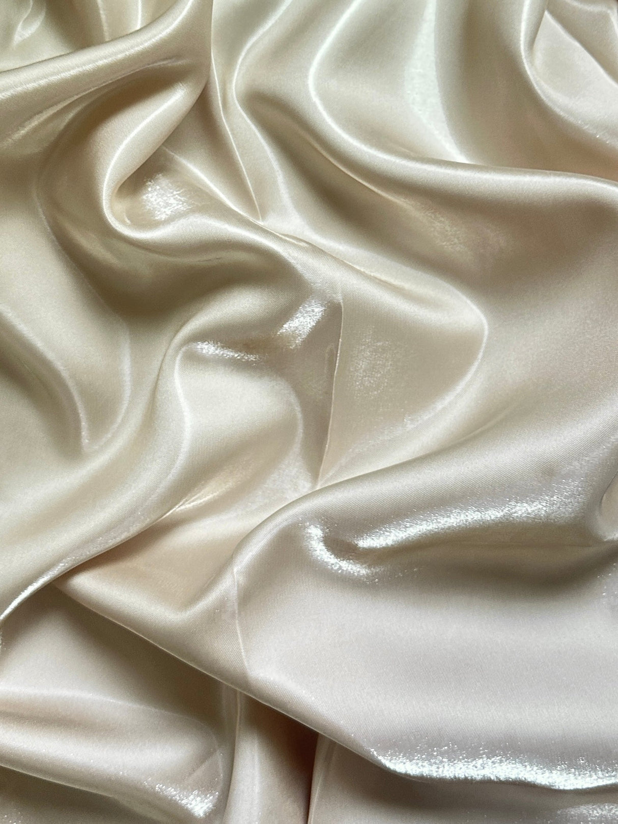 Liquid Bridal Satin Tapioca