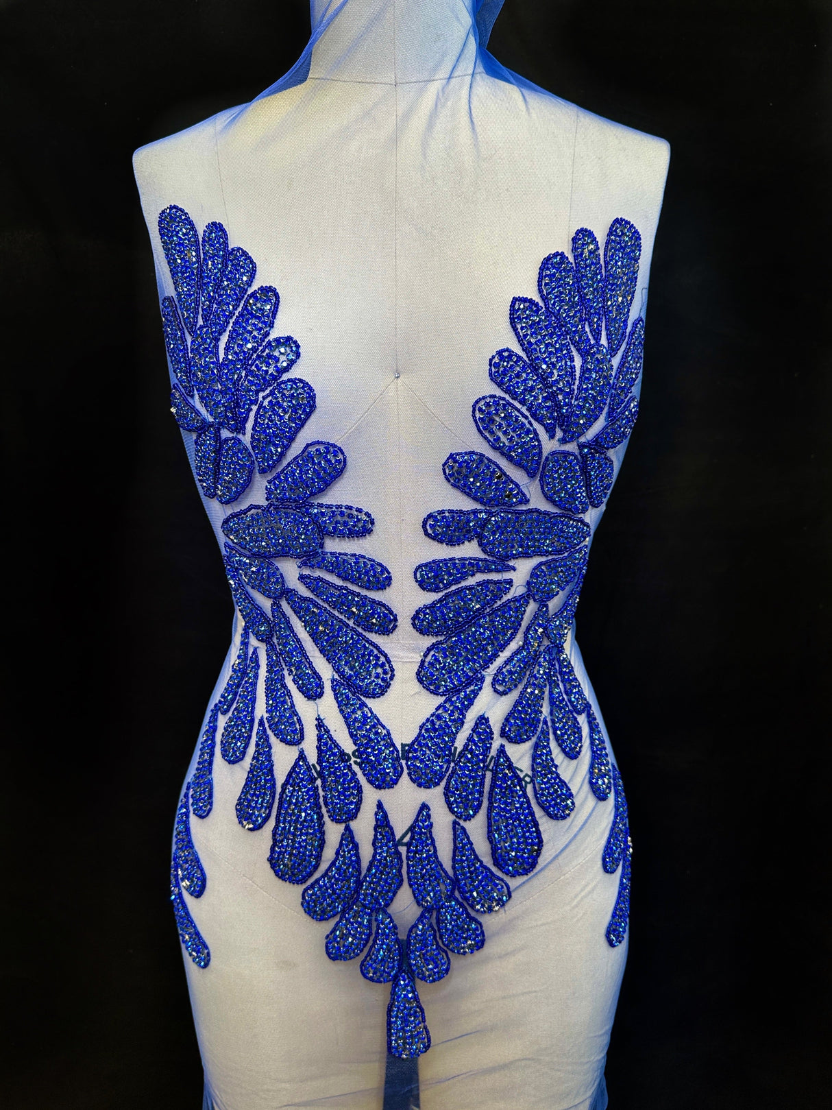 Rhinestone Bodice Applique