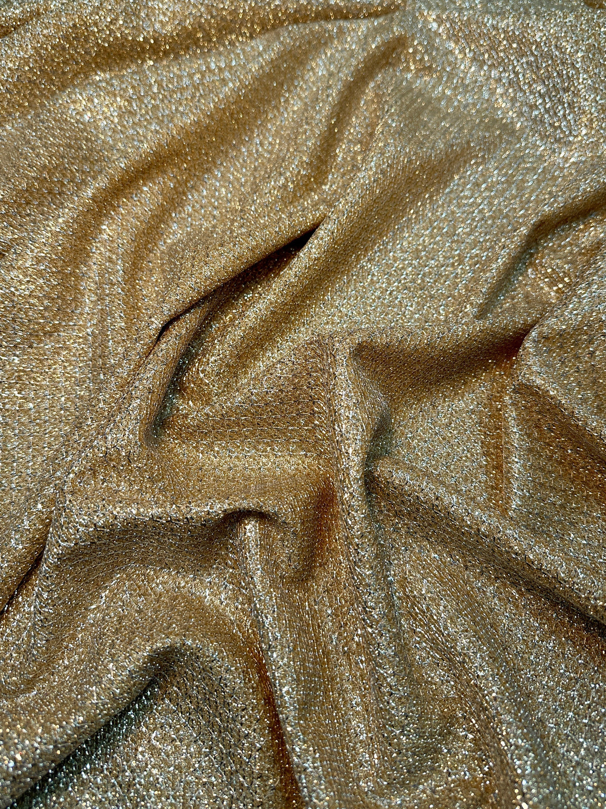 Shimmery Metallic Brocade