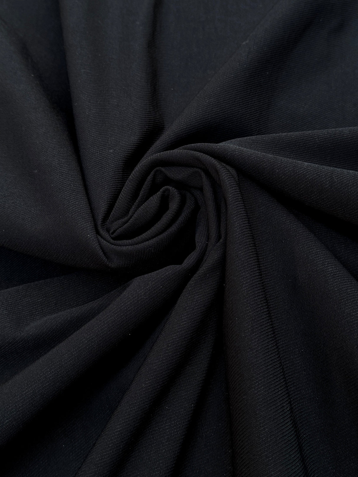 Stretch Twill Black Denim Look