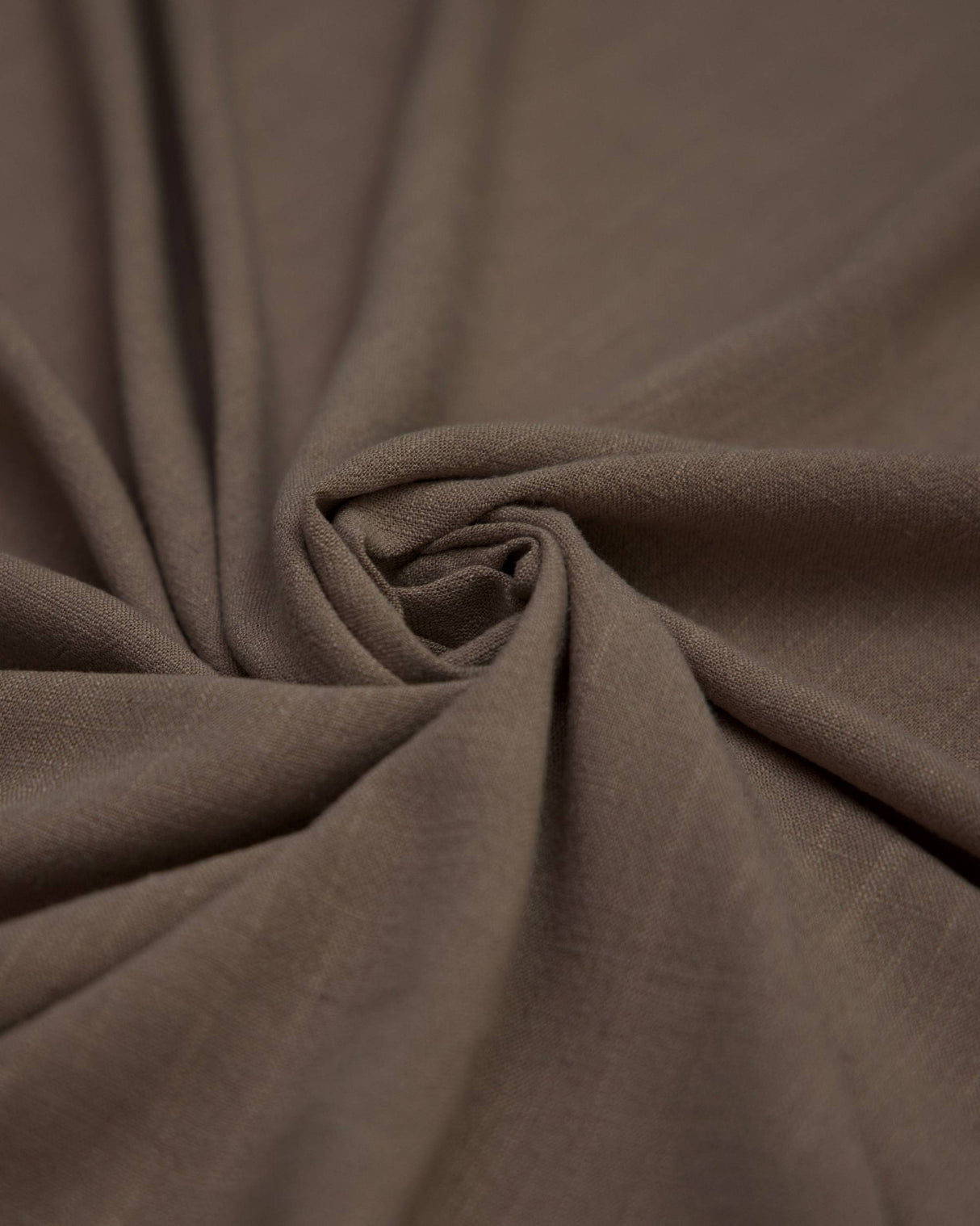 Brown Washed Linen