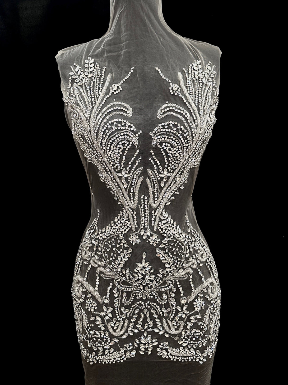 Rhinestone Bodice Applique