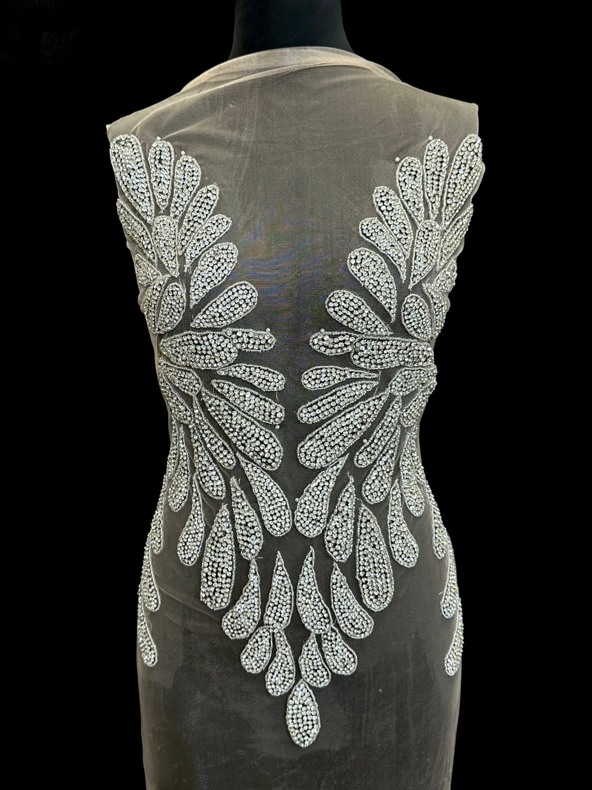 Rhinestone Bodice Applique