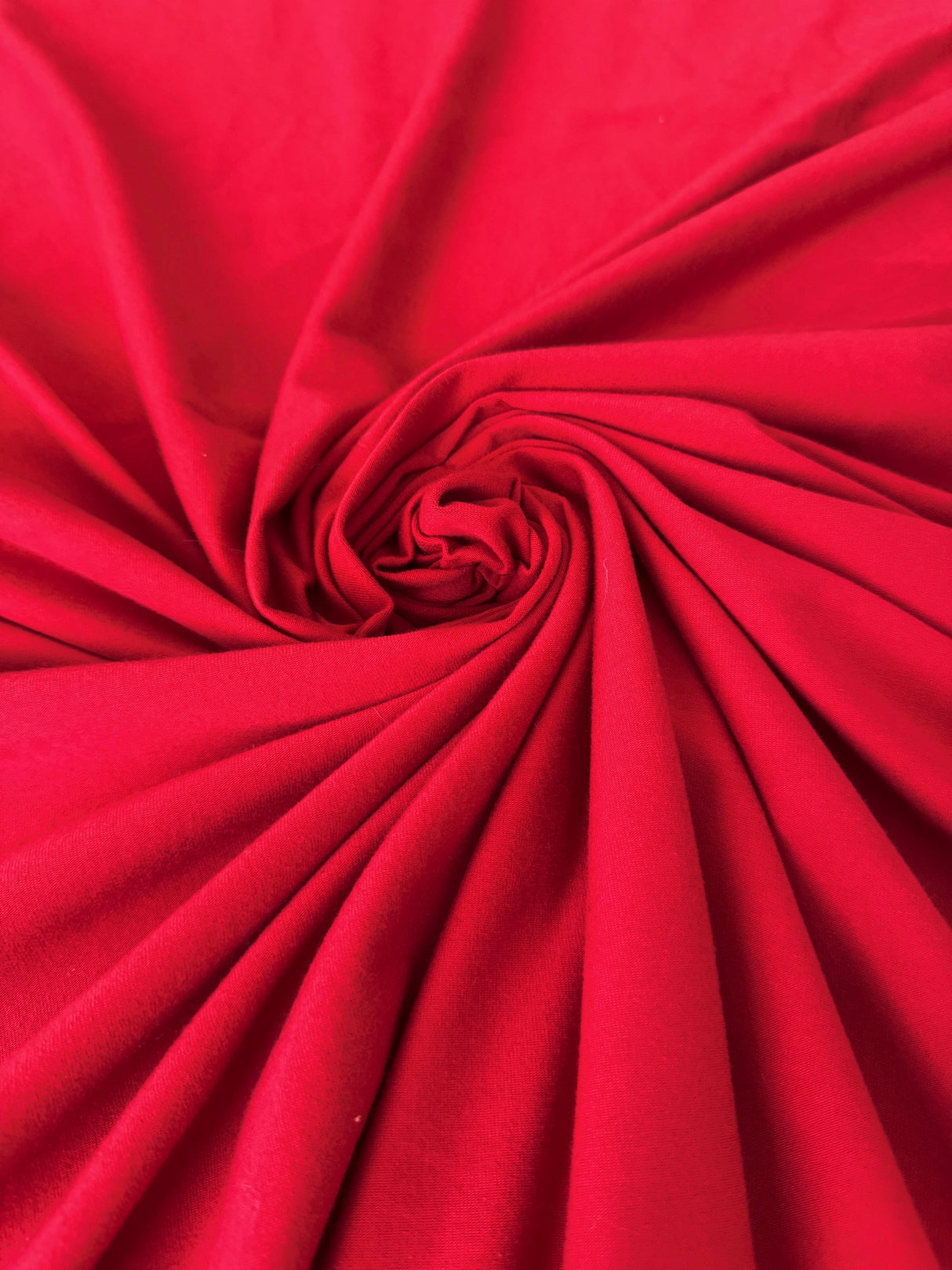 Stretch Cotton Jersey Knit Red
