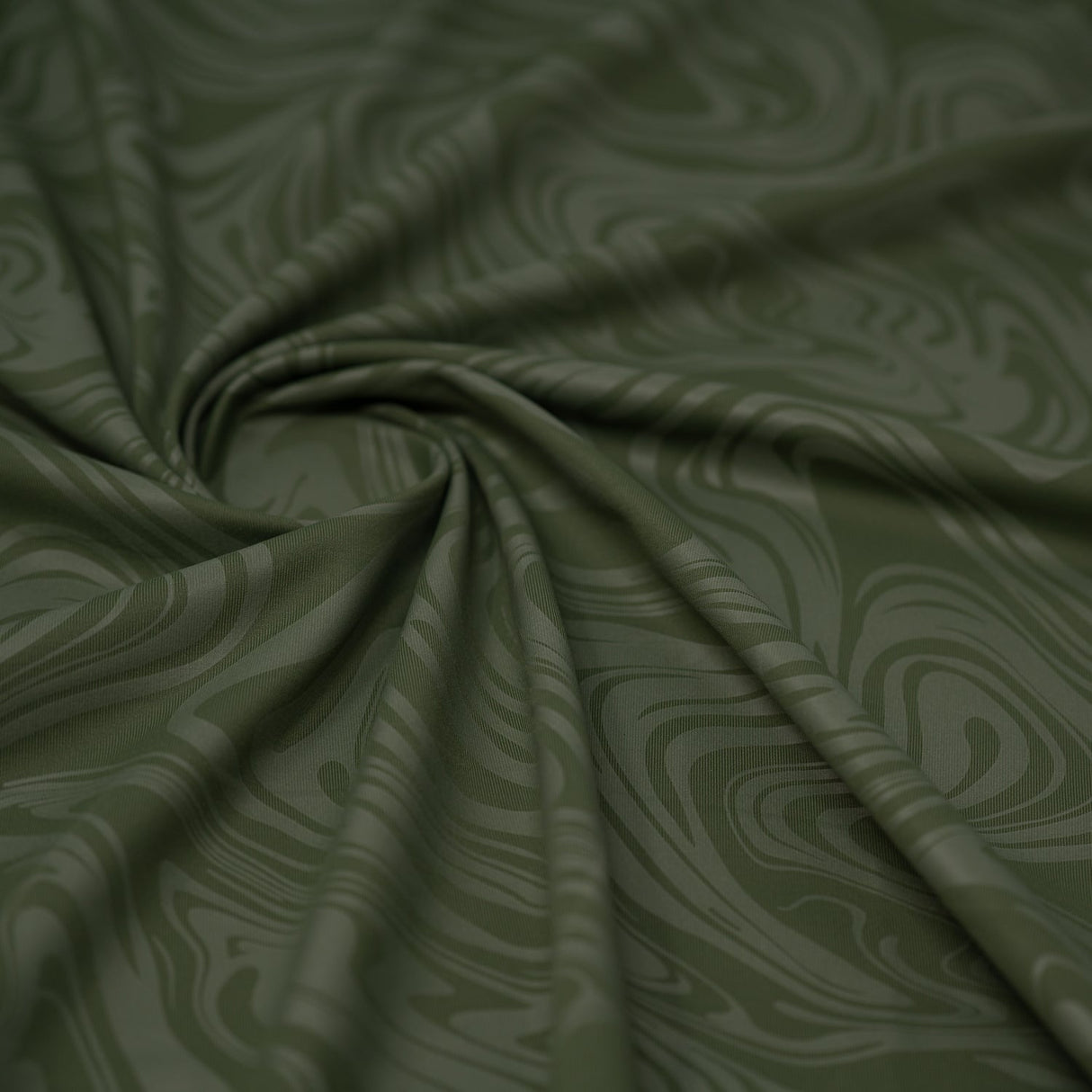 Foil Printed Nylon Spandex Marble Fabric