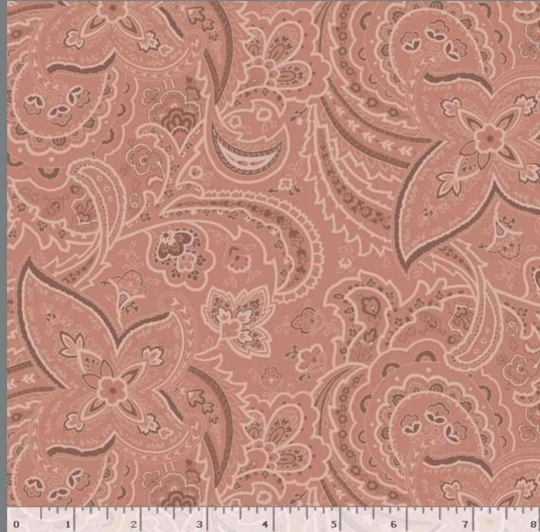 Quilting Cotton Marcella Paisley R1503 Marcus Fabrics