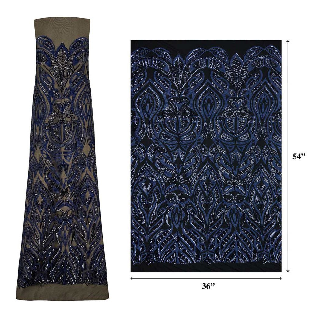 Stretch Mesh Sequin Fabric