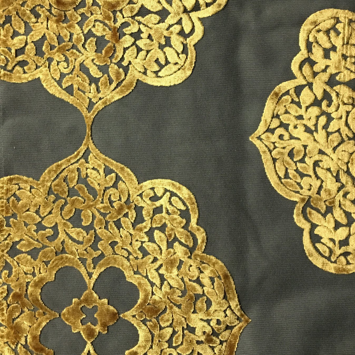Burnout Velvet Drapery Upholstery Fabric Maison