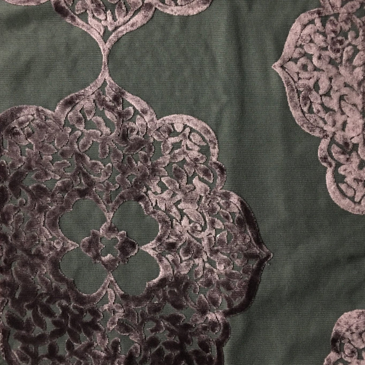 Burnout Velvet Drapery Upholstery Fabric Maison