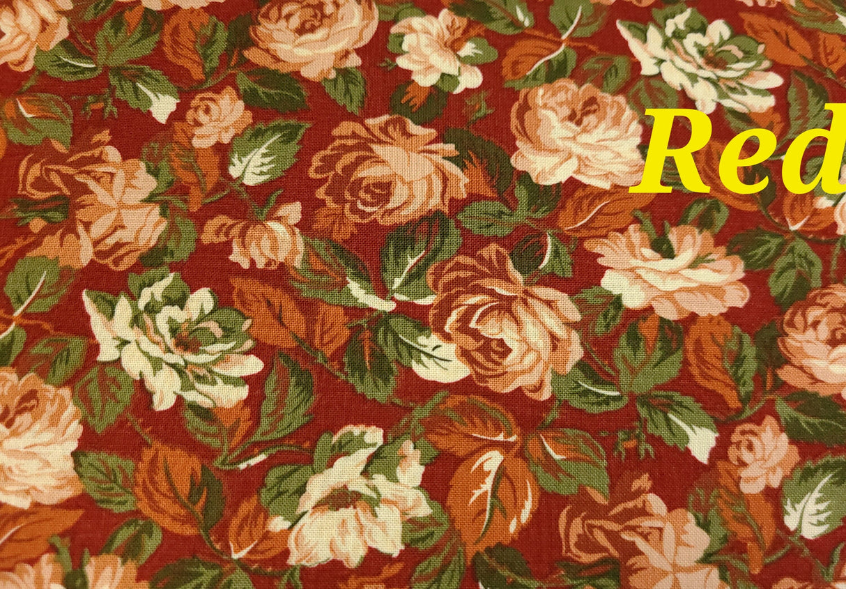 Quilting Cotton Memories Florals Wilmington Prints